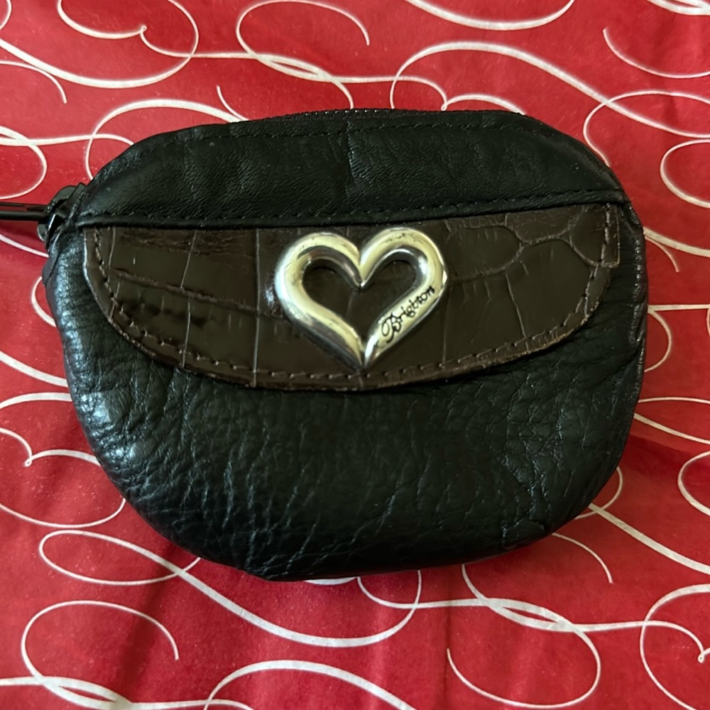 Vintage leather Brighton coin purse